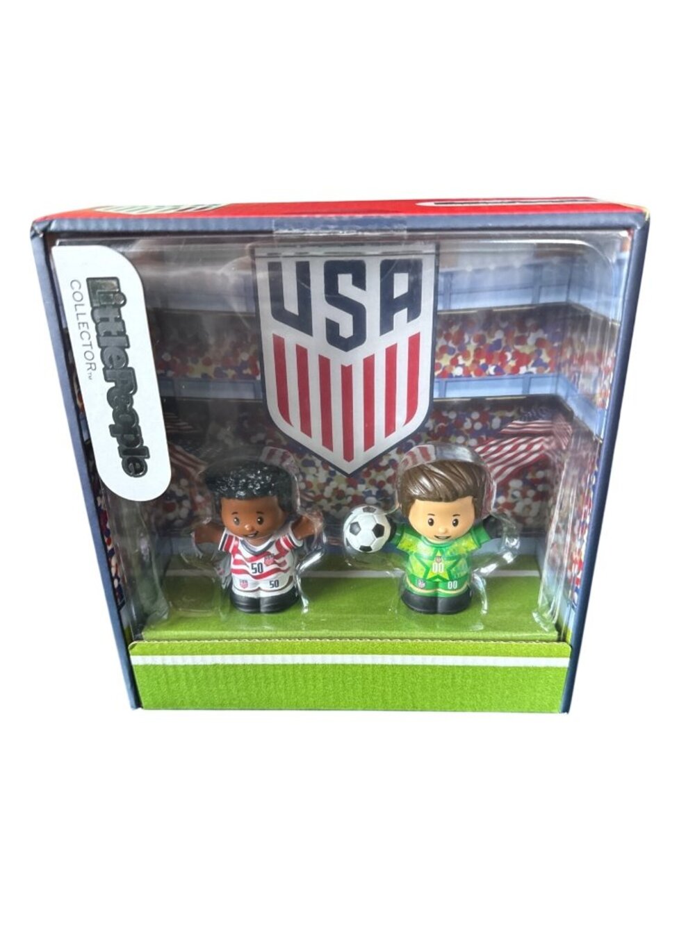 NWT Fisher Price Little People Collector U.S. Soccer Special Edition Set